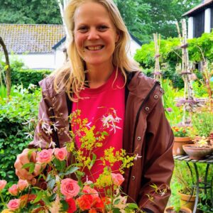 Bloempluk workshop met Mara op Tuinderij de Es 28 augustus